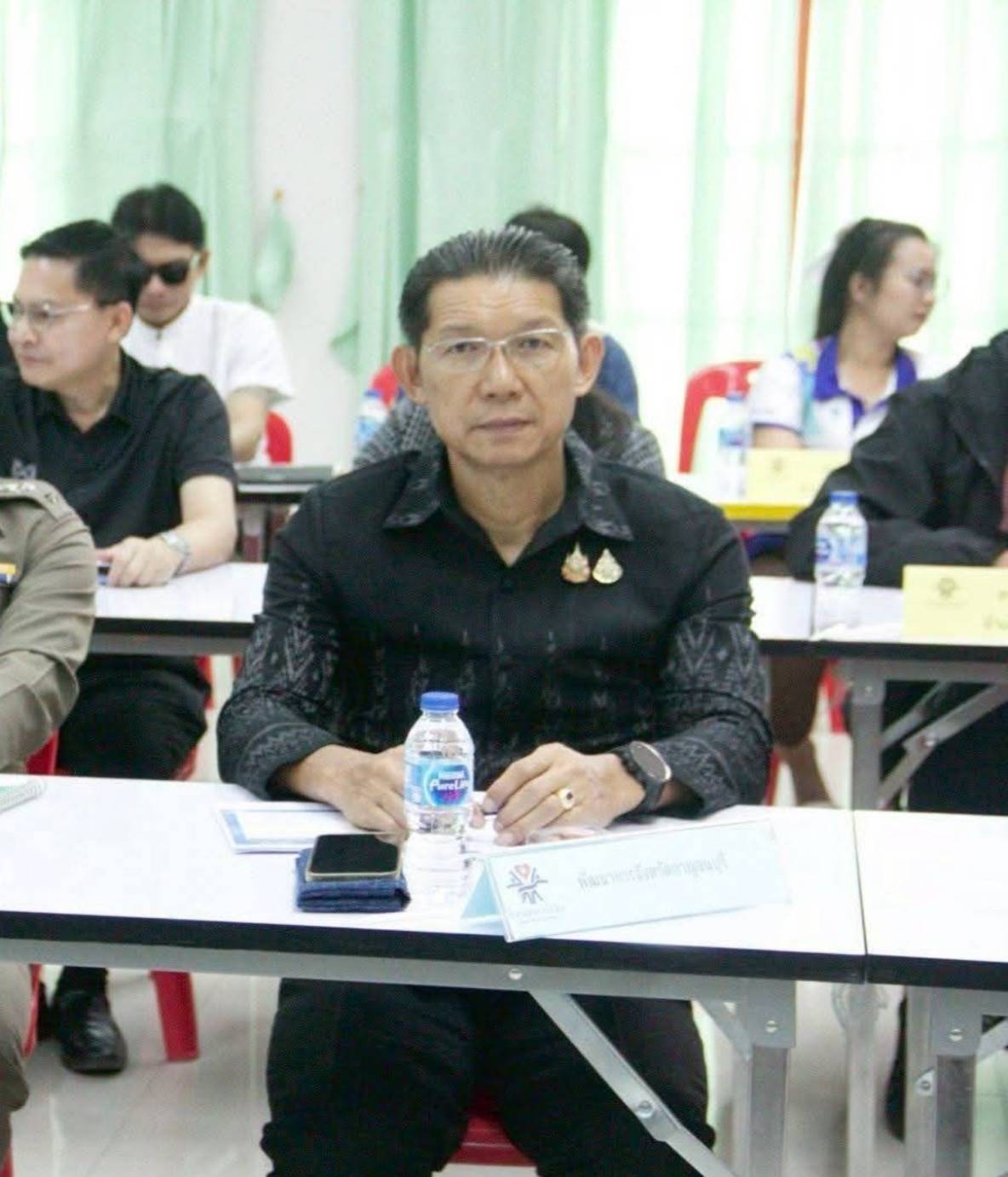 พช.กาญจนบุรี ร่วมประชุมขับเคลื่อนการดำเนินงานป้องกันและแก้ไขปัญหายาเสพติด ควบคู่ไปกับการดำเนินงานของศูนย์ฟื้นฟูสภาพทางสังคม ในพื้นที่จังหวัดกาญจนบุรี